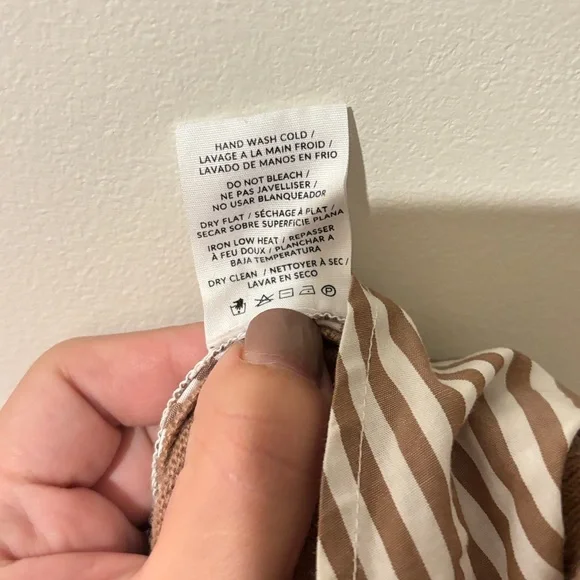 NAADAM Women's Brown Turtleneck Sweater Dress - Picture 9 of 9